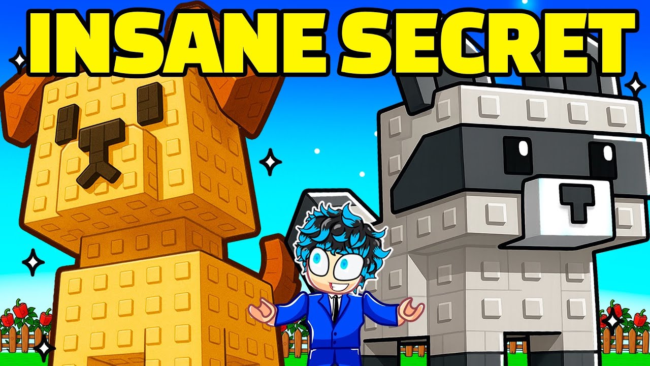Grow HUGE PETS With this INSANE SECRET On Grow A Garden