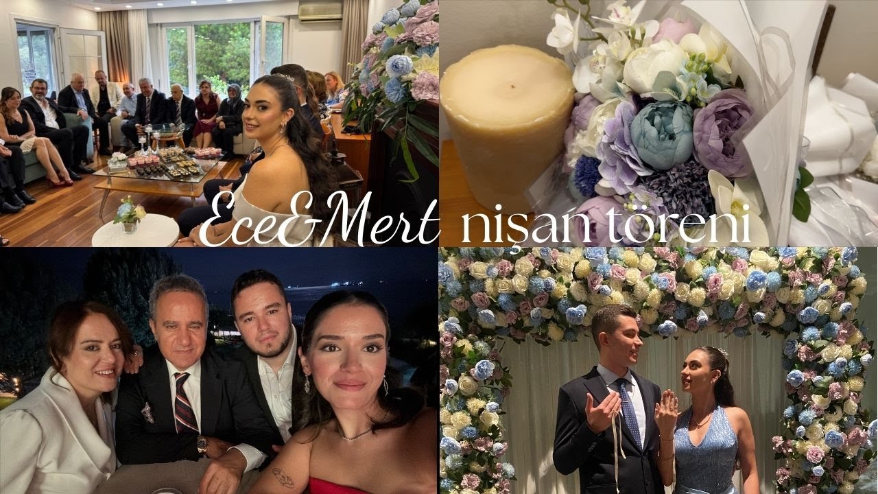 ECE&MERT'İN NİŞAN TÖRENİ💍🤍
