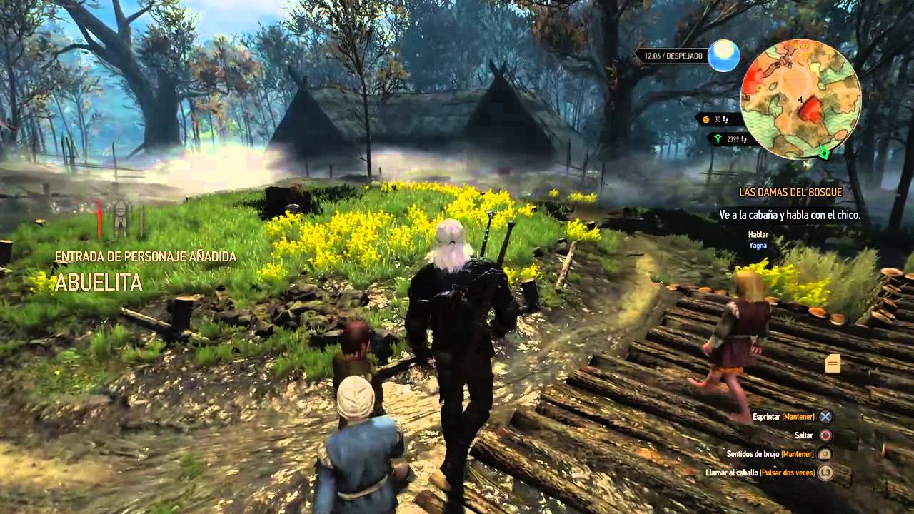 The Witcher 3 : Solucionado (Asuntos Familiares) Las Damas del Bosque Pte 1