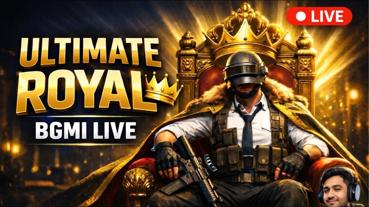 ULTIMATE ROYAL 👑 | BGMI LIVE 🔴 Clutch & Chicken Dinner!