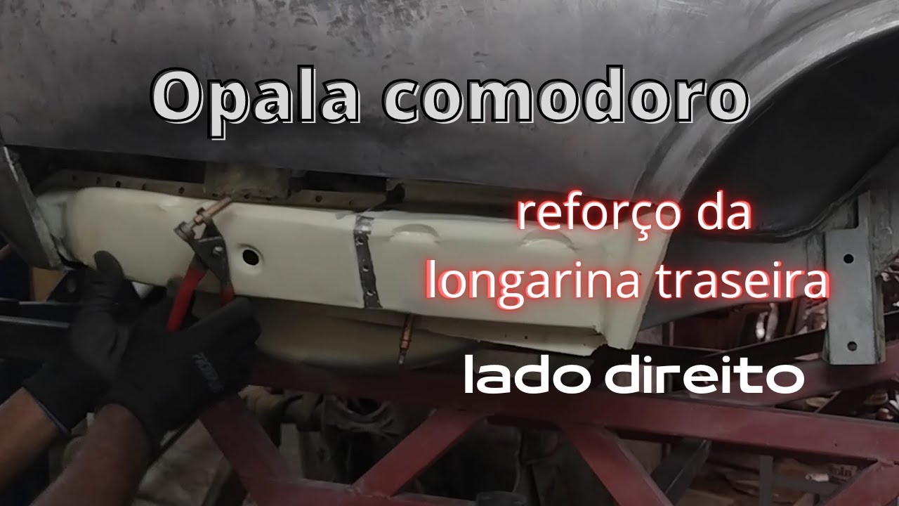 Comodoro 80 reforço longarina traseira lado direito