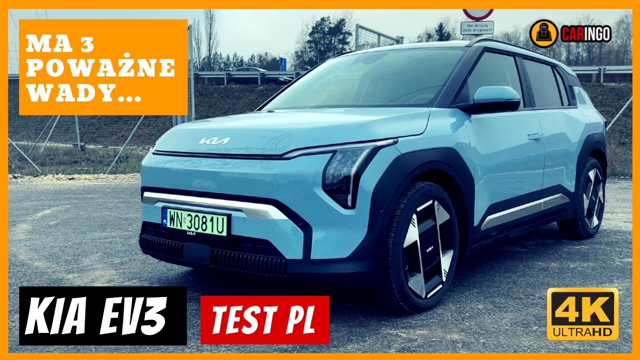 Nowa KIA EV3 RECENZJA - Czy to NAJLEPSZY nowy elektryk na rynku? | TEST PL 4K | CARINGO