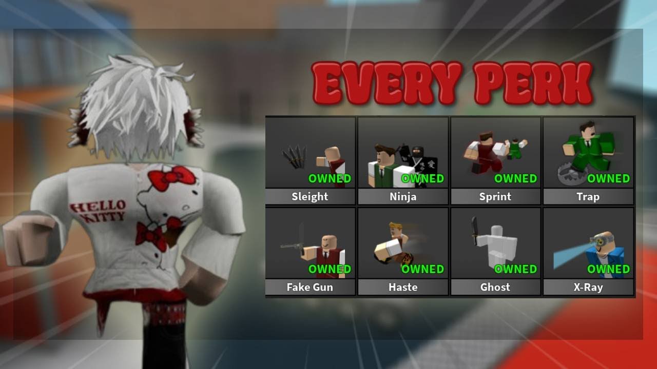 I TESTED EVERY MM2 PERK (WHICH ONE IS THE BEST?!?!)