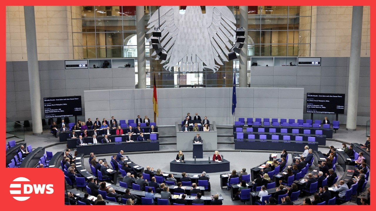 German Foreign Minister Speaks on Middle East Conflict | Full Parliament Session | DWS News | AC14