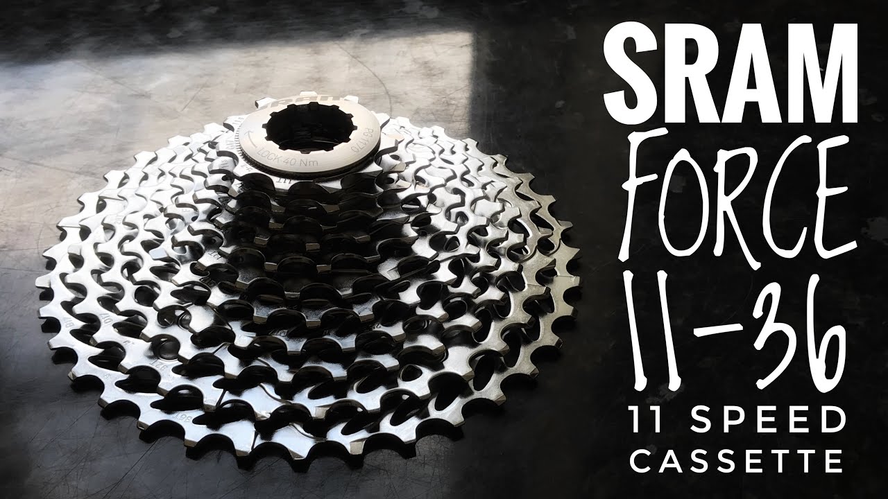 SRAM Force PG1170 11-36 cassette unboxing
