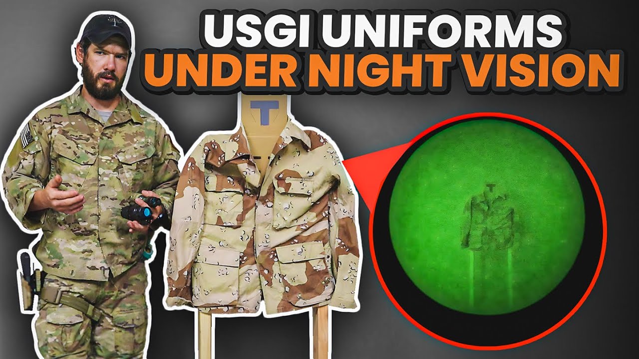 How Effective Are US Uniforms Under Night Vision? Basic Testing