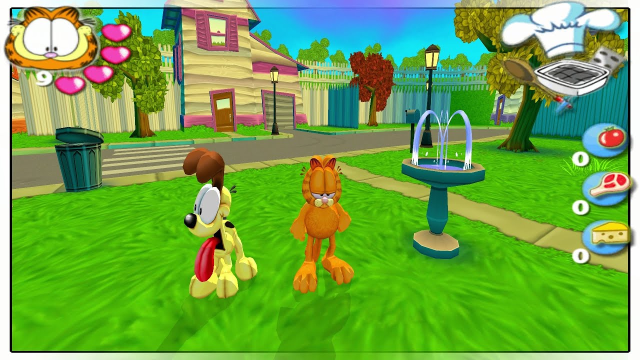 Garfield: Saving Arlene PS2 Gameplay HD (PCSX2 v1.7.0)