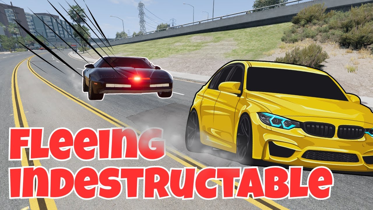 BeamNG Drive: Смогу ли я выжить, когда меня преследуют НЕУНИЧТОЖИМЫЕ автомобили?