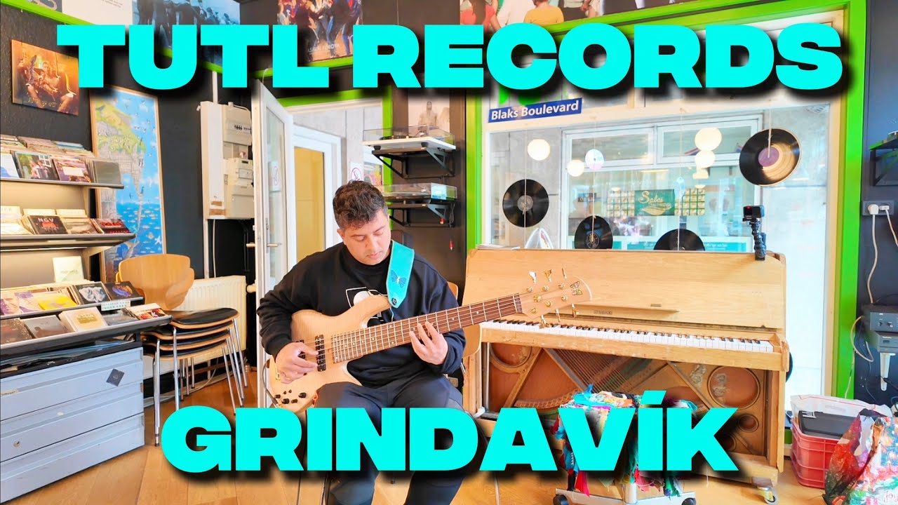 Grindav&iacute;k by Hari Nandu at TUTL Records, T&oacute;rshavn, Faroe Islands, Solo Bass, Fodera Emperor 6