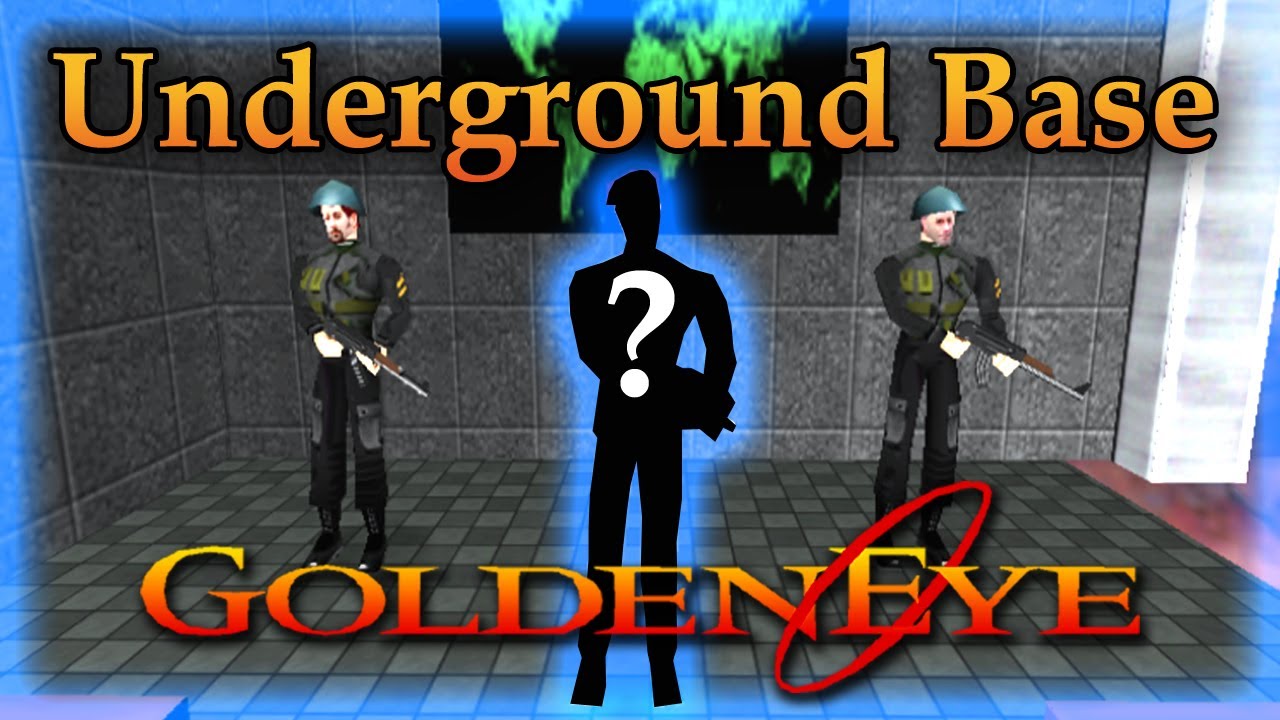 GoldenEye 007 N64 Custom Level - Underground Base