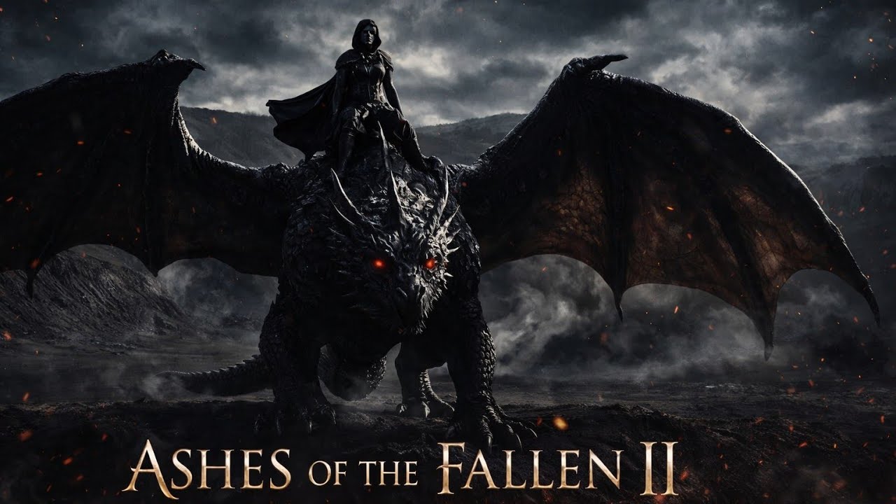 Ashes of the Fallen II – The Dragon Rider | AI Dark Fantasy Cinematic Short Film