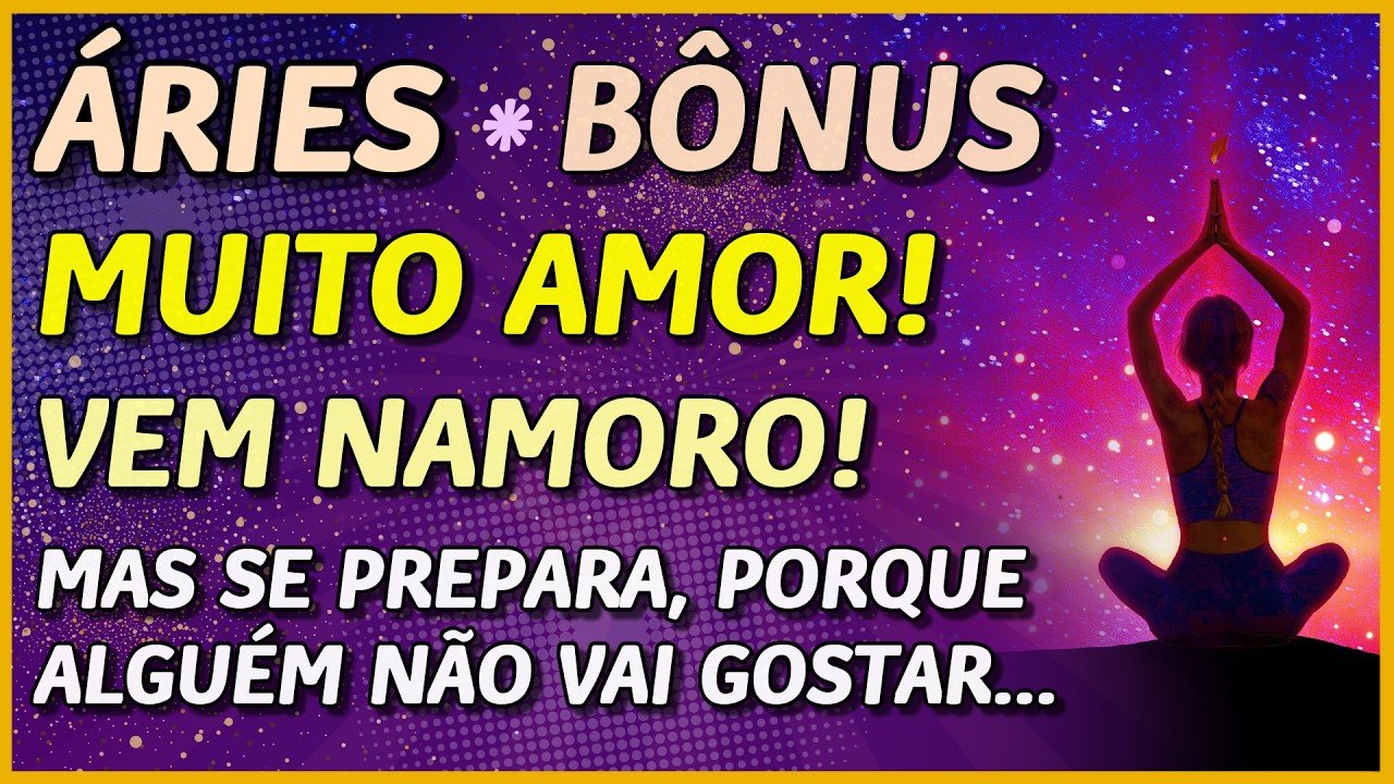 ÁRIES ♈ // 💖 VEM NAMORO! 💖👩‍❤️‍👨 - MUITO AMOR! 💖 - MAS ALGUÉM NÃO VAI GOSTAR... 😏⚡️😈