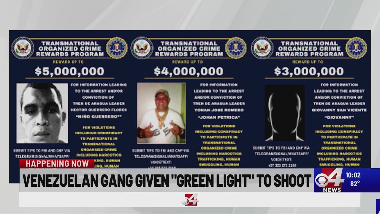 Venezuelan gang given 'green light' to shoot at federal agents