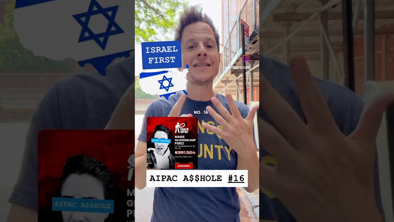 МУДАК ДНЯ ОТ AIPAC №16: Мари Глюсенкамп Перес из 3-го округа штата Вашингтон ставит Израиль на пе...
