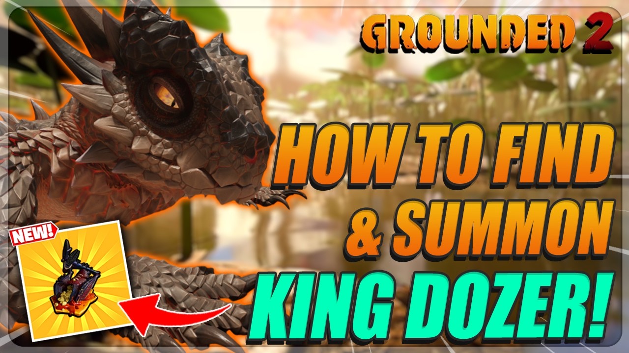 Grounded 2 - How To Find & Summon The NEW* King Dozer Boss (Beat The Heat)