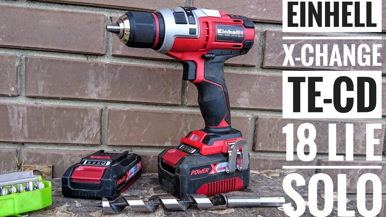 Einhell X-Change TE-CD 18 Li E Solo