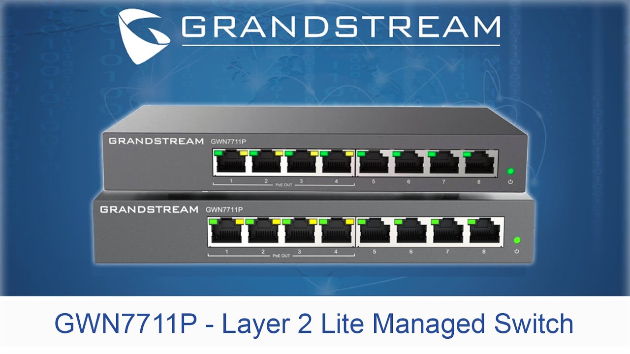 Grandstream GWN7711P - One of the Best Cost Effective Switches on the Market.