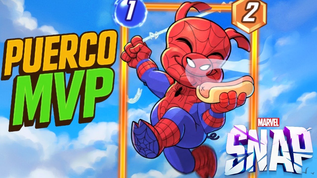 PUERCO ARAÑA CARREANDO ! // MARVEL SNAP // 2025