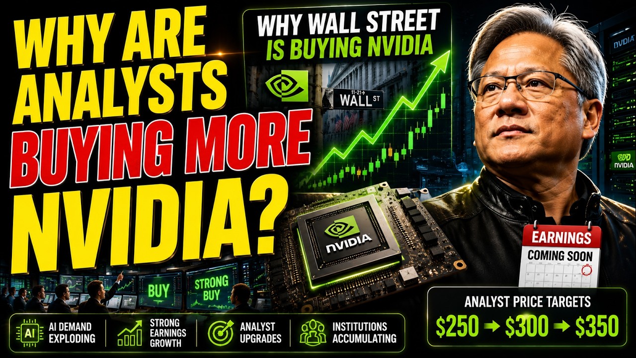 Прогноз по акциям Nvidia: почему аналитики скупают NVDA перед публикацией отчетности