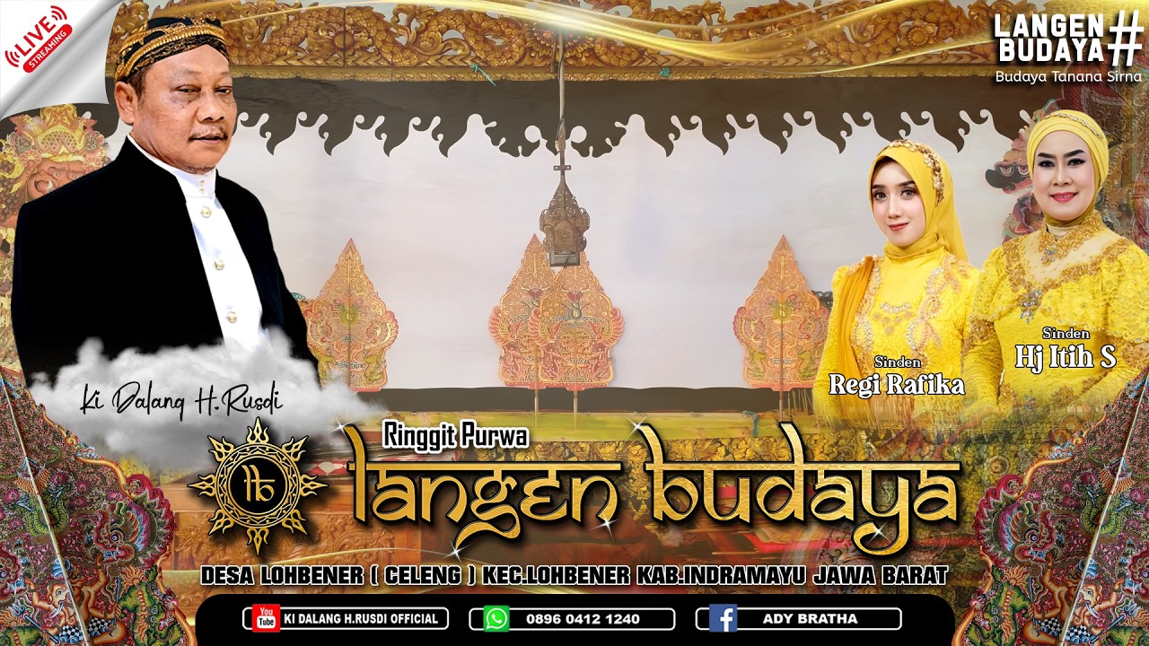 🎦LIVE WAYANG RINGGIT PURWA LANGEN BUDAYA