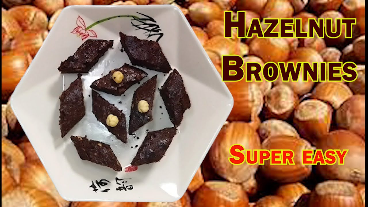 Chocolate-Hazelnut Brownies | How to make a very easy Chocolate Hazelnut Brownies