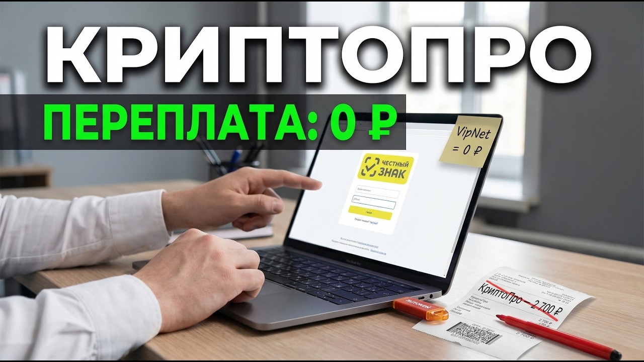 Как перейти с КриптоПро на VipNet CSP для Честного ЗНАКа