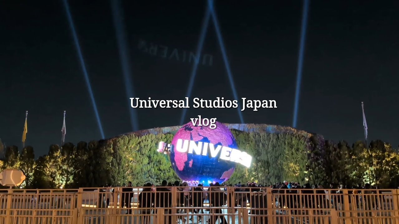 Universal Studios Japan vlog🌎　Foodie enjoys park food🍪
