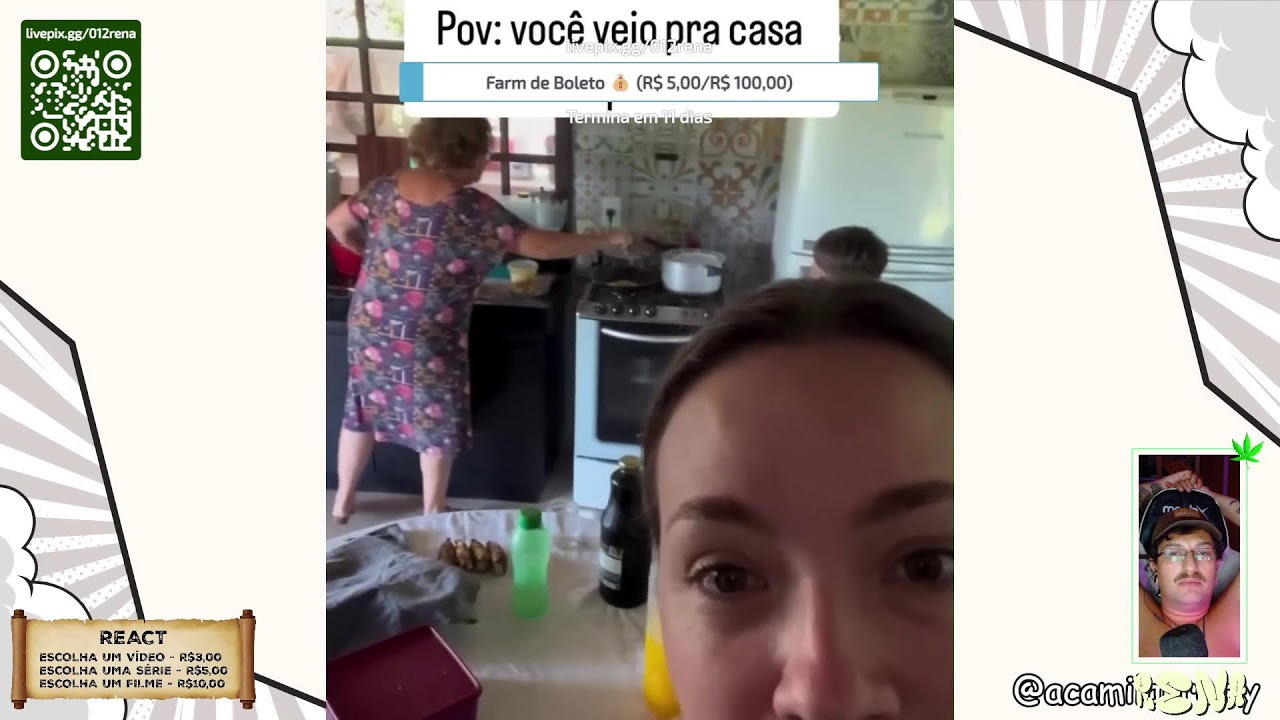 Gameplay? React? DEIXA UM DONATE