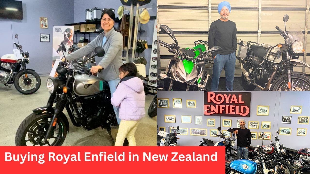 Finally Got my Dream Bike || Buying Royal Enfield Himalayan in New Zealand