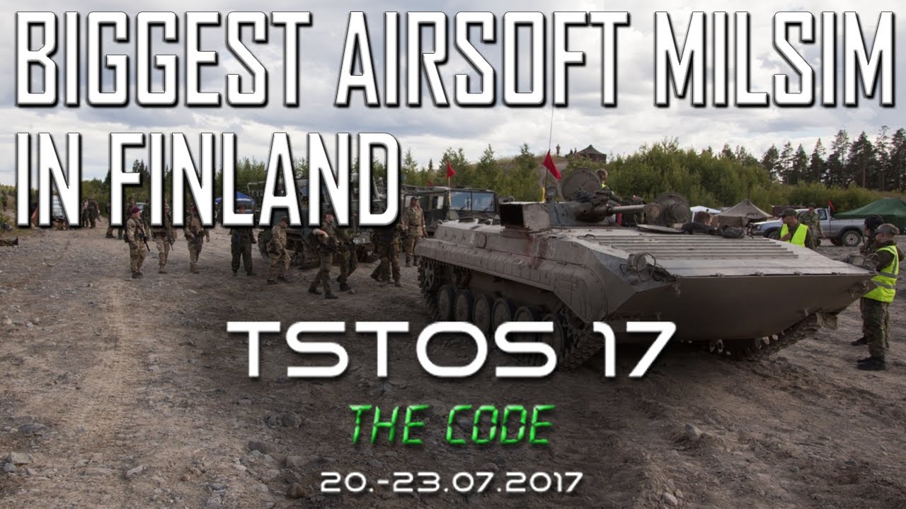 Biggest airsoft milsim event in Finland: TSTOS 17: The Code, 20.-23.7.2017