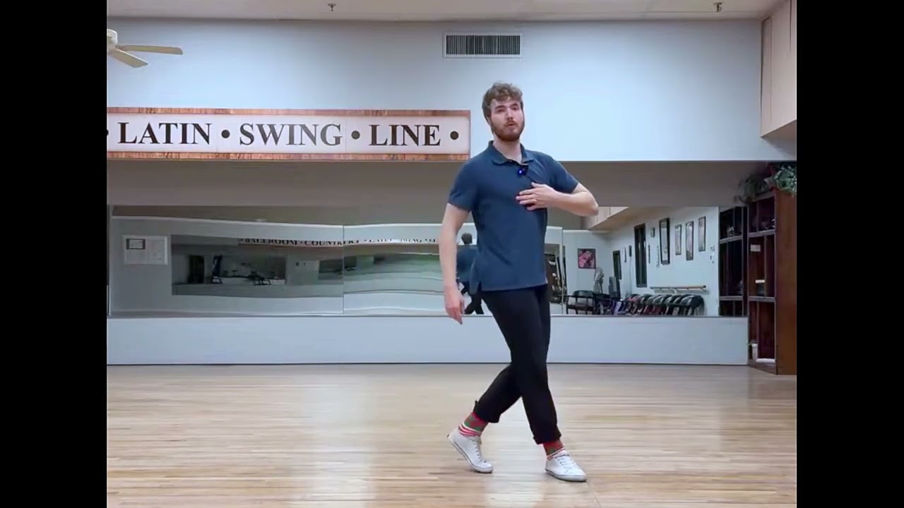 West coast swing technique: Triple step - hip & swing action - Keerigan Rudd