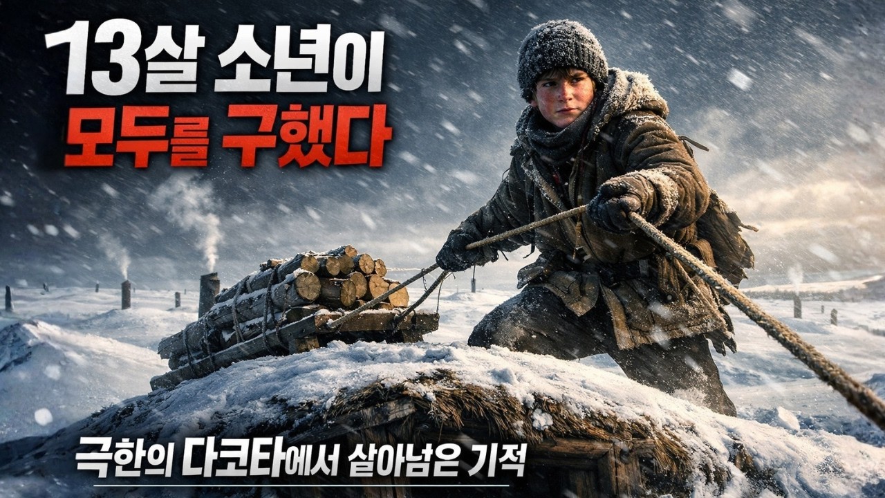 13살 소년이 마을을 구했다&hellip; 영하 25도의 생존 기적