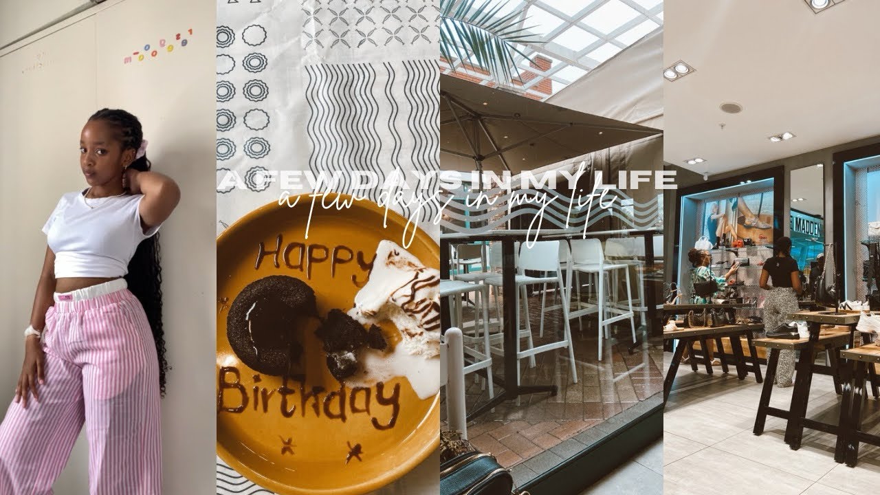VLOG : Random days in my life [nü hair,5am bible study,netball tournament,pretoria,birthday + more ]