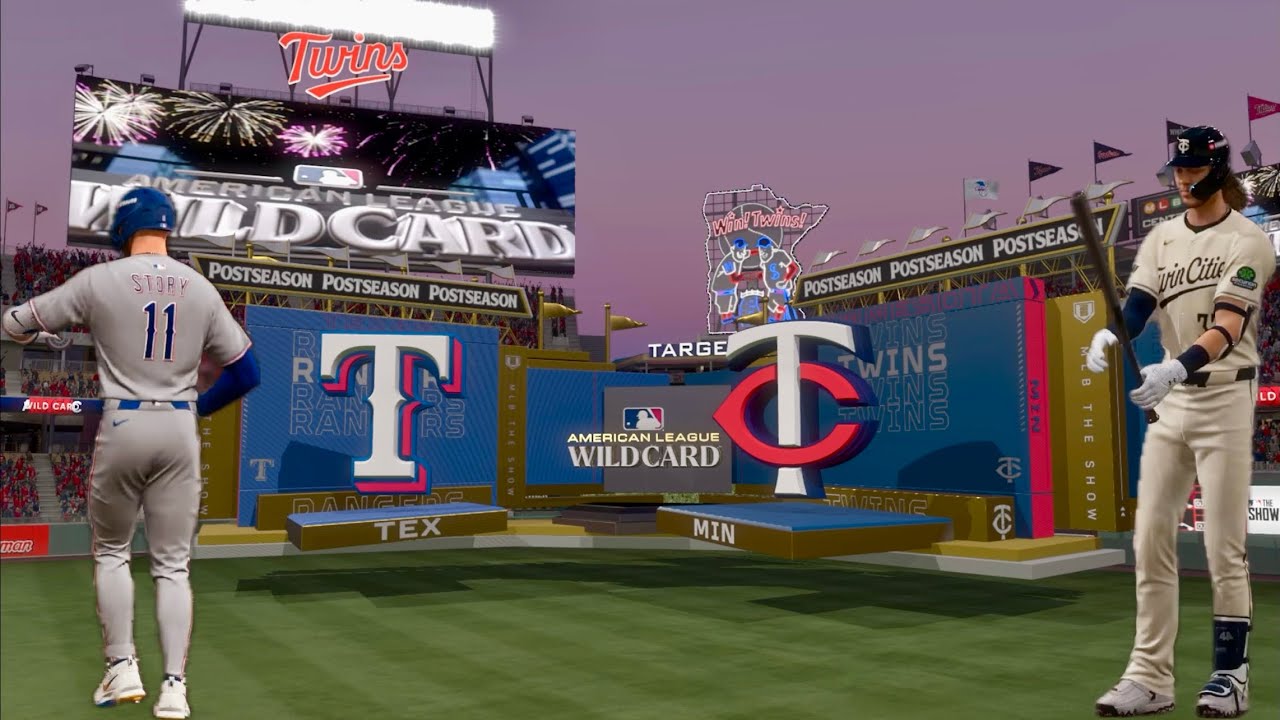 Hometown Baseball WILD CARD: Texas Rangers vs Minnesota Twins | Game 1 