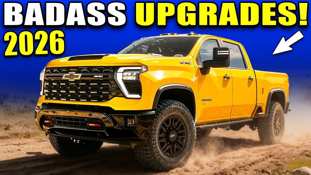 Chevrolet Silverado HD 2026 года стоит подождать по этим 5 весомым причинам!