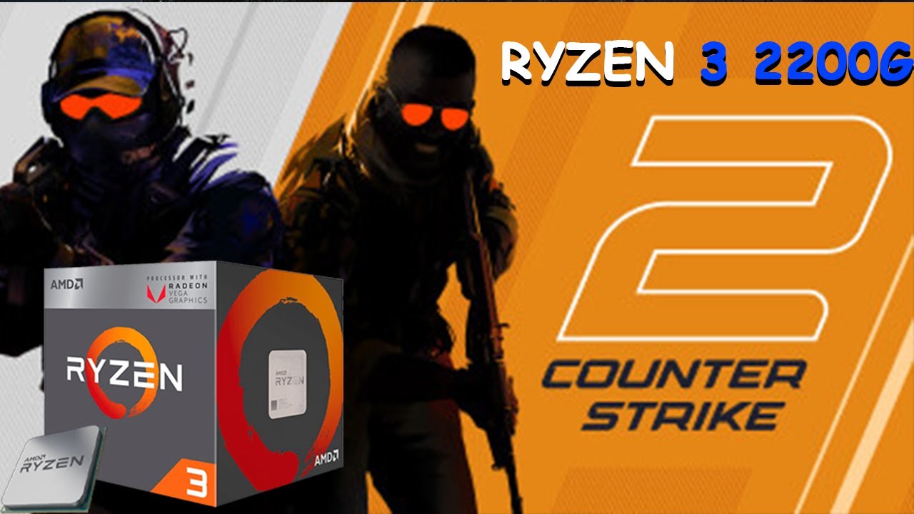Counter-Strike 2 (Cs2) no Ryzen 3 2200g Vega 8 16gb Ram em 2025