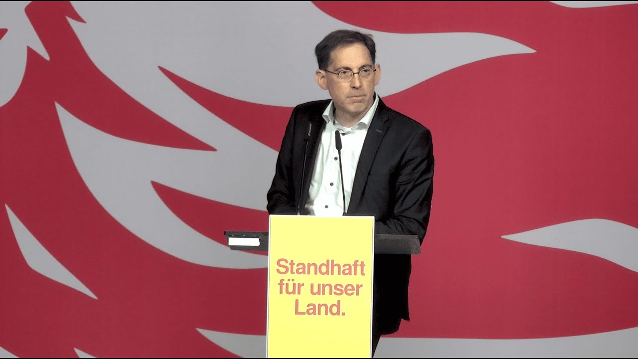 Dr. Thorsten Lieb - Bewerbungsrede Listenplatz 2