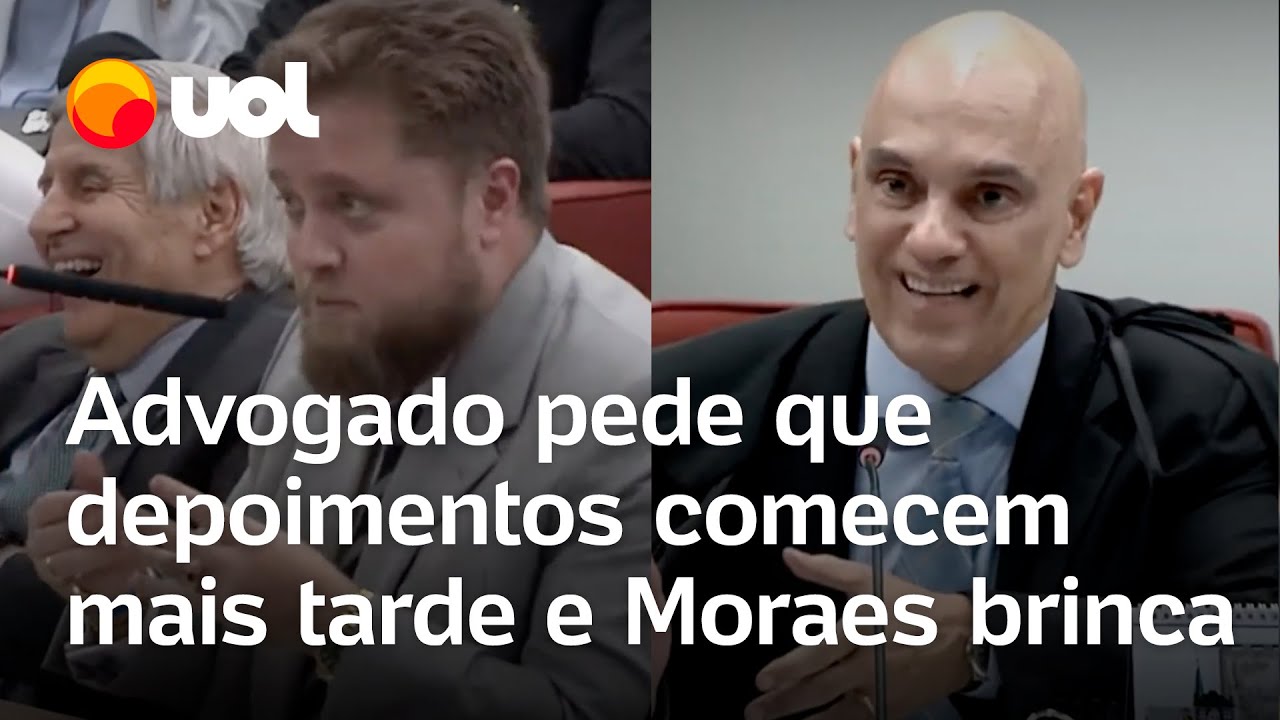 Advogado de Augusto Heleno pede que depoimento comece mais tarde e Moraes brinca: 'Começa 9h02'