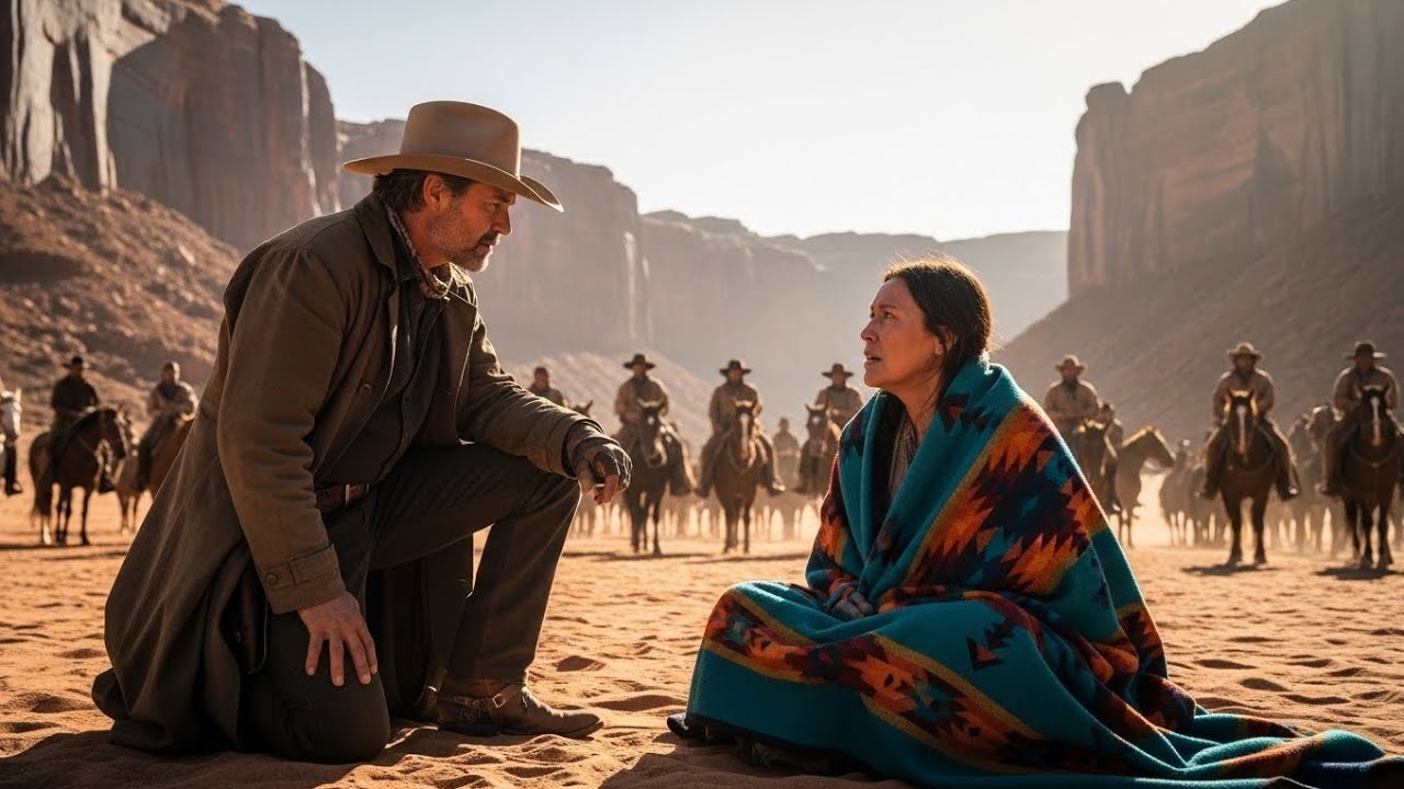 Er rettete ein verwundetes Apache-Mädchen… was ihr Stamm am nächsten Tag tat, schockierte ihn