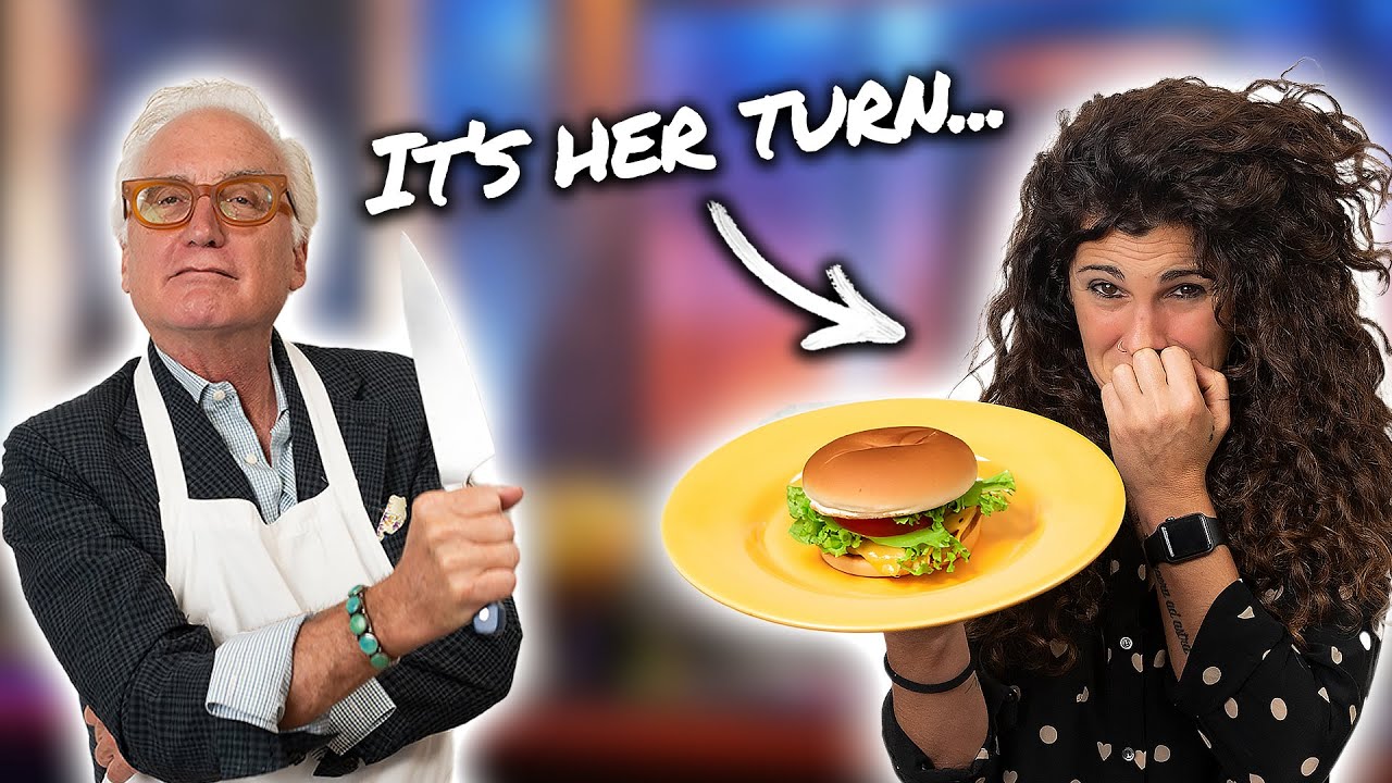 Challenging My Italian Wife to Cook AMERICAN FOOD