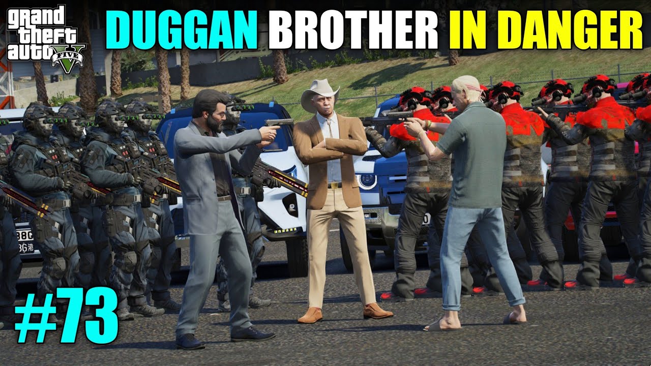 😱 MICHAEL’S DEADLY ATTACK on DUGGAN BROTHER🚨 | GTA 5 GAMEPLAY #73 @TechnoGamerzOfficial