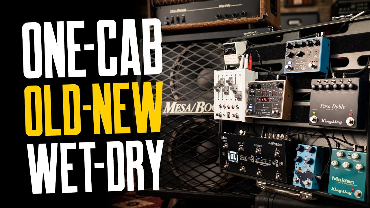 Wet-Dry Guitar Tones In A Single Cab? [Warning - May Contain ’80/90s Power Amps & EVs]