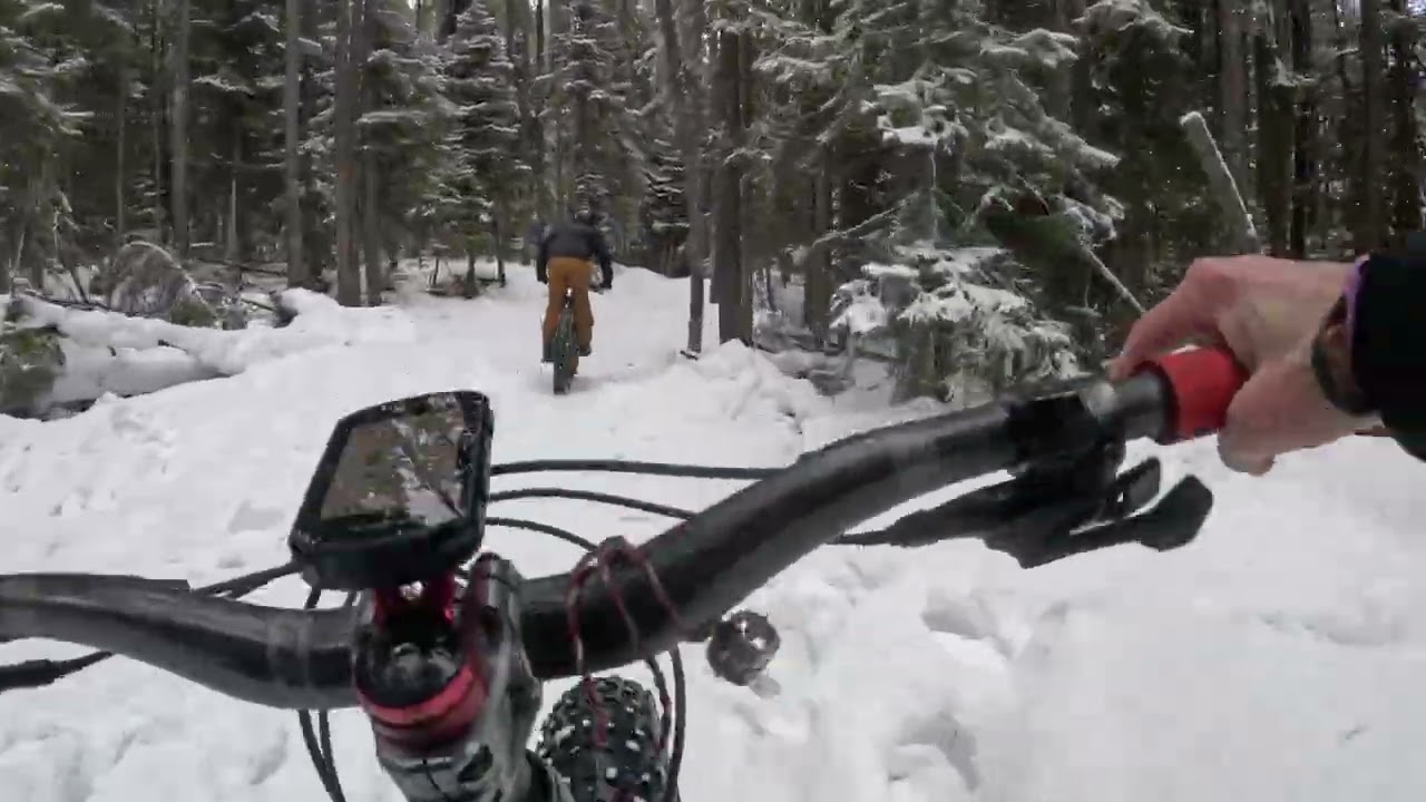 Return from Boivin Cabin
