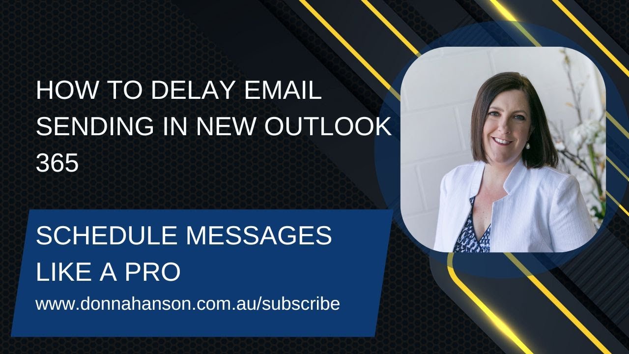 How to Delay Email Sending in New Outlook 365 | Schedule Messages Like a Pro