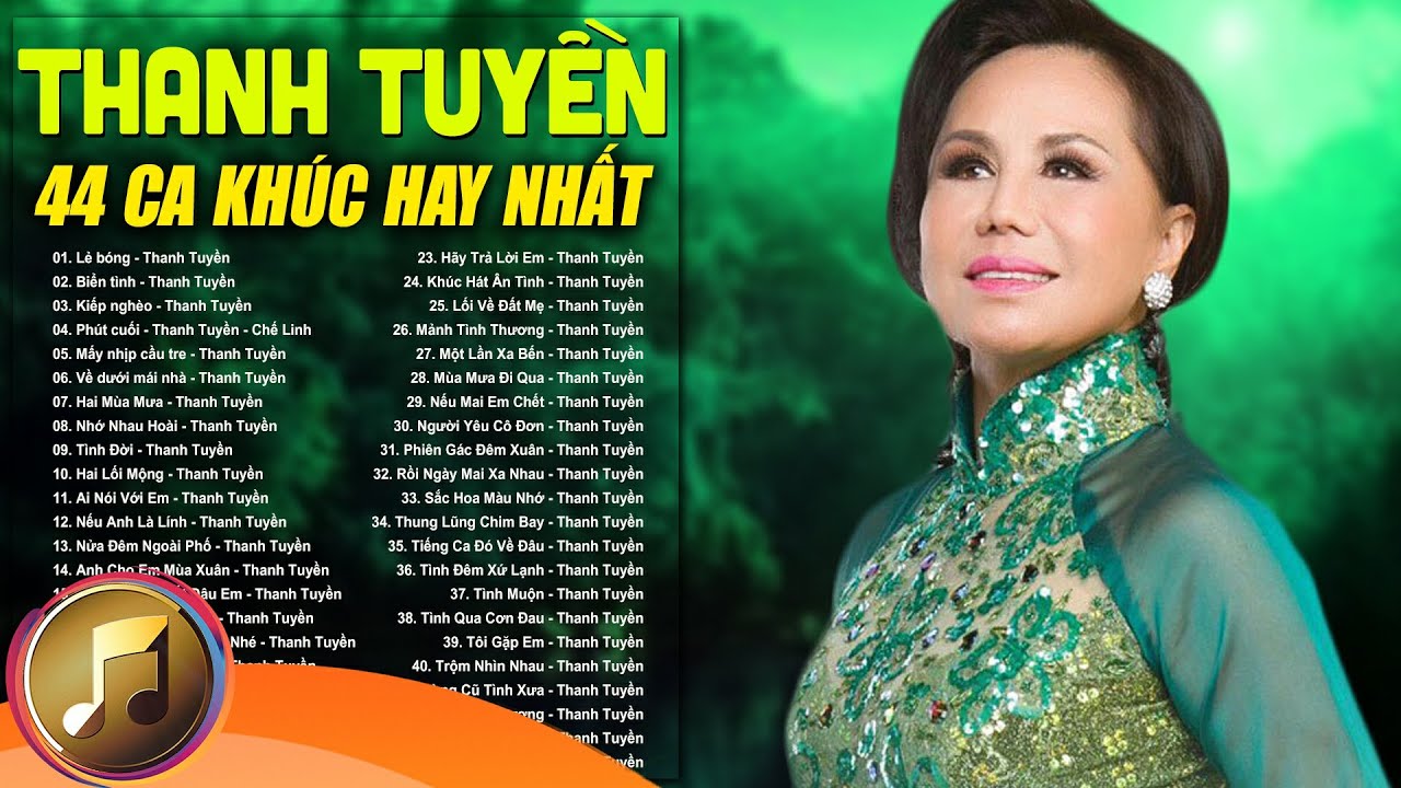 Thanh Tuyền Chọn Lọc Hay - LK 44 Ca Khúc Nhạc Vàng Xưa Hay Nhất Thanh Tuyền