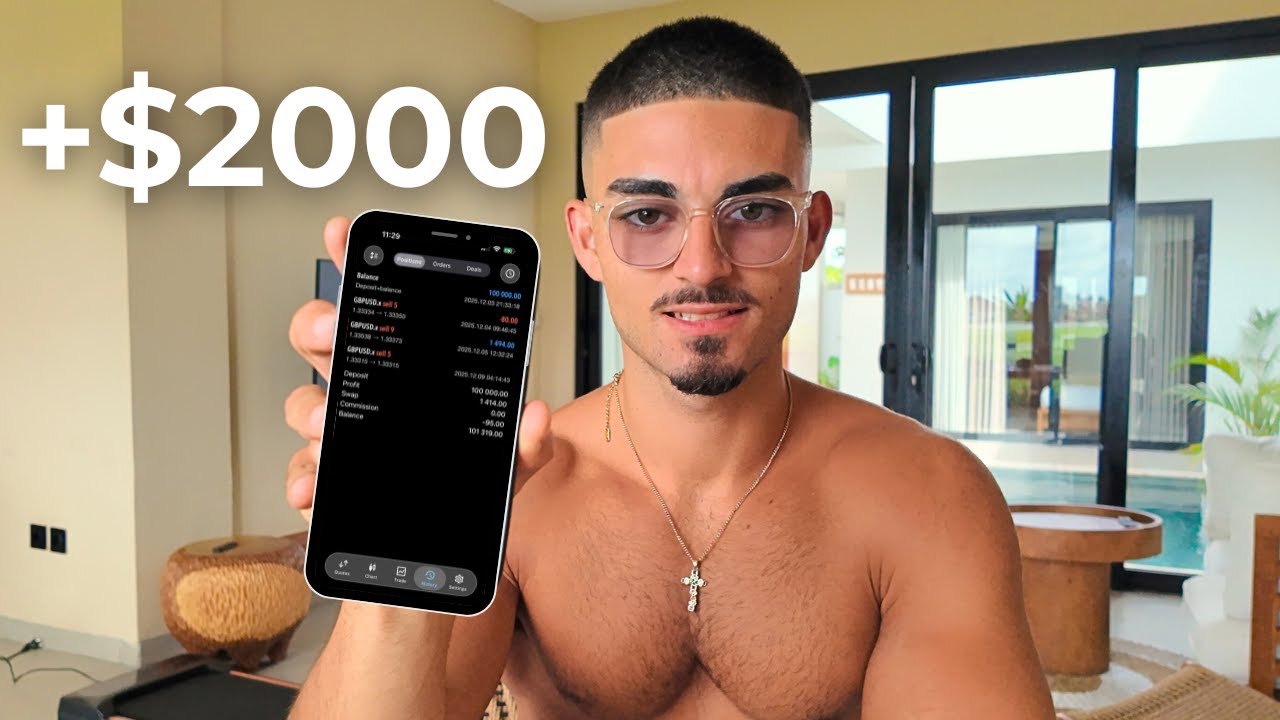 How I Made $2000 in 15 mins (Live Trading)