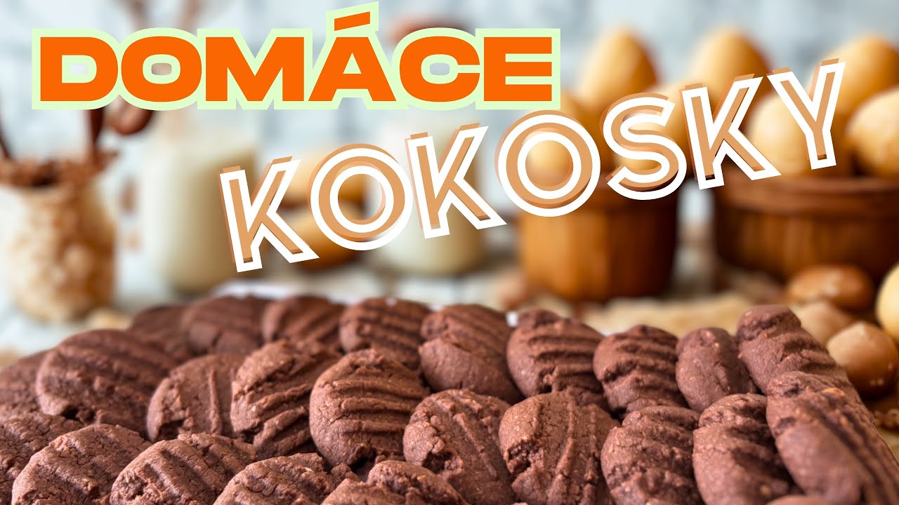 Dom&aacute;ce kokosov&eacute; su&scaron;ienky