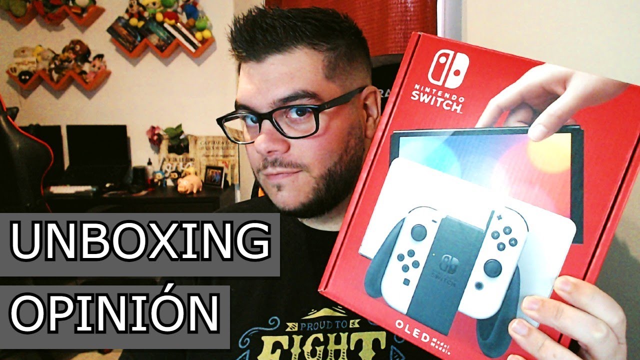 NINTENDO SWITCH OLED ES INCREÍBLE - Unboxing y Opinión