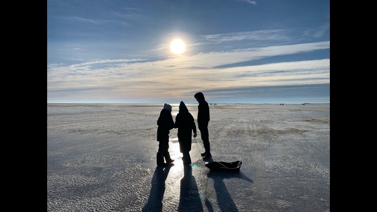 Vadehavet,  februar 2021