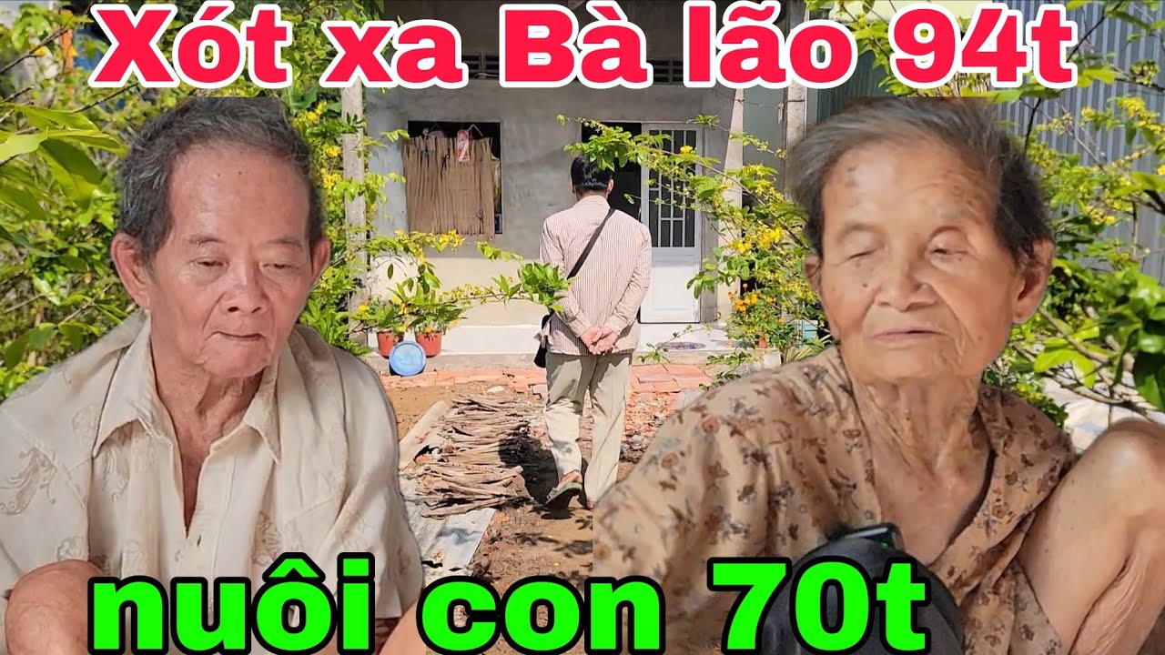 Bà lão 94t bắt từng con cua nuôi con 70t. Thiện Tâm 